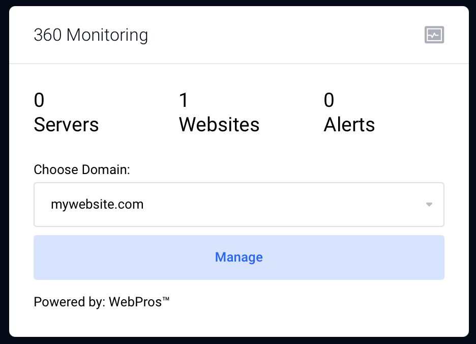 360 Monitoring Dashboard